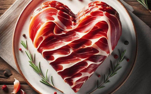 Recetas de jamón ibérico para San Valentín